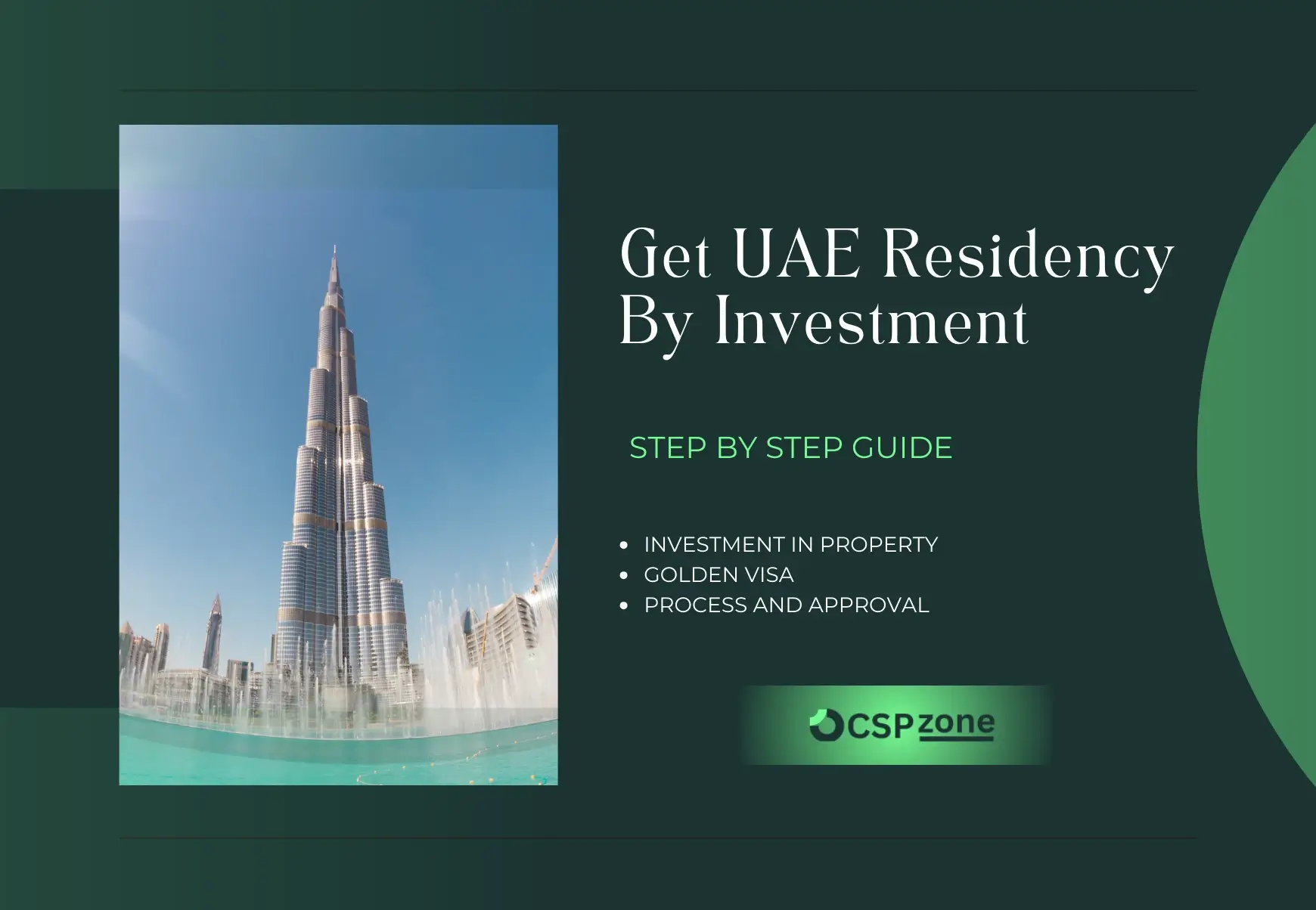 Residency by Investment: Get Your UAE Visa by Investing in Dubai Real Estate Today